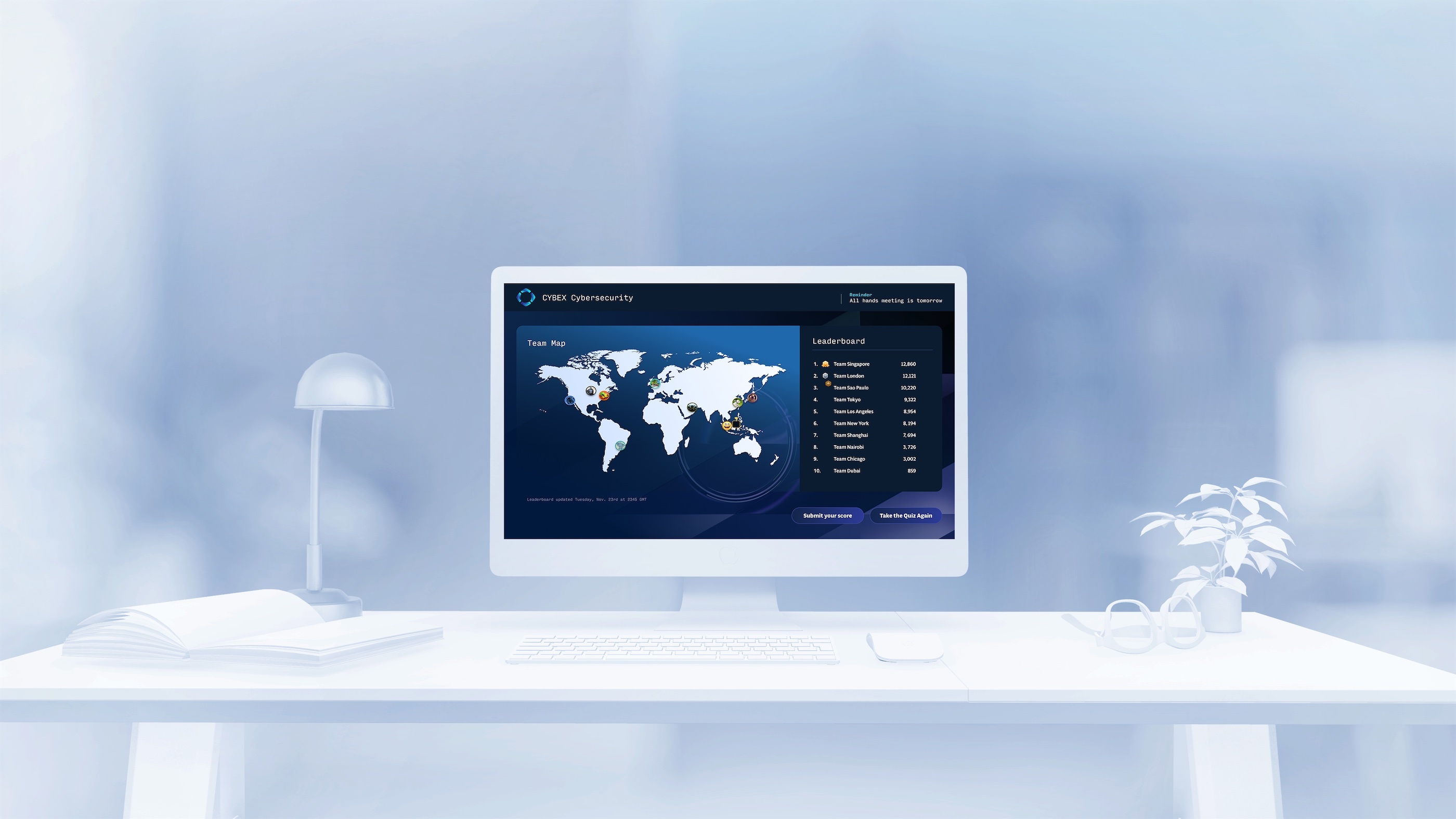 Deliver trivia and training in one with this corporate quiz activation